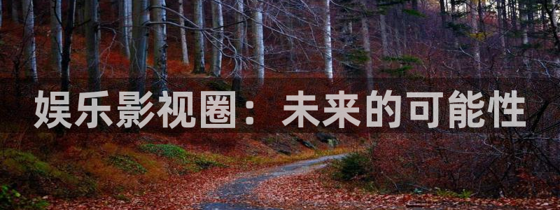 开丰娱乐平台：娱乐影视圈：未来的可能性
